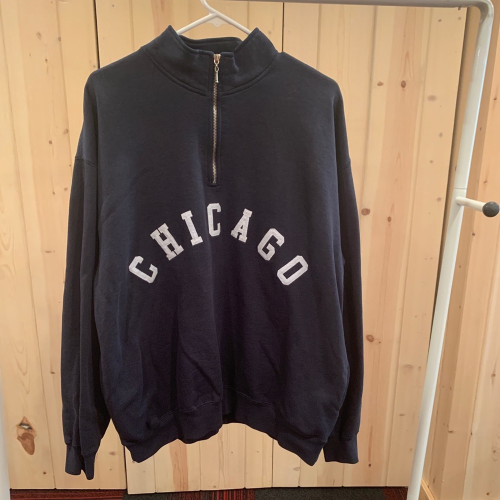 Chicago Labeled 3/4 zip